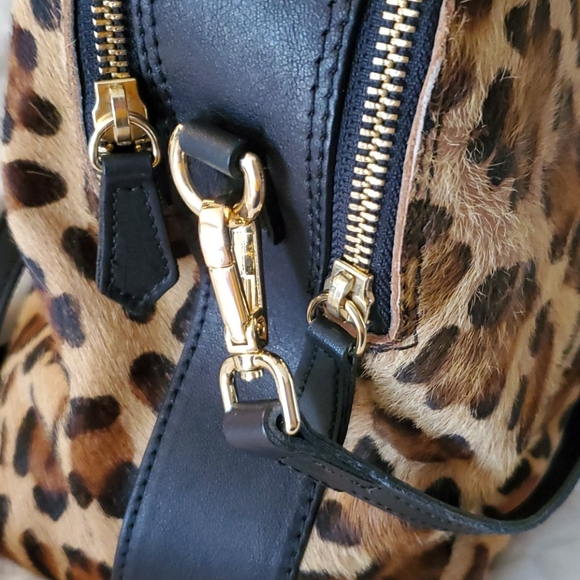 A Beautiful Giorgia Milani leopard print satchel - Picture 4 of 14